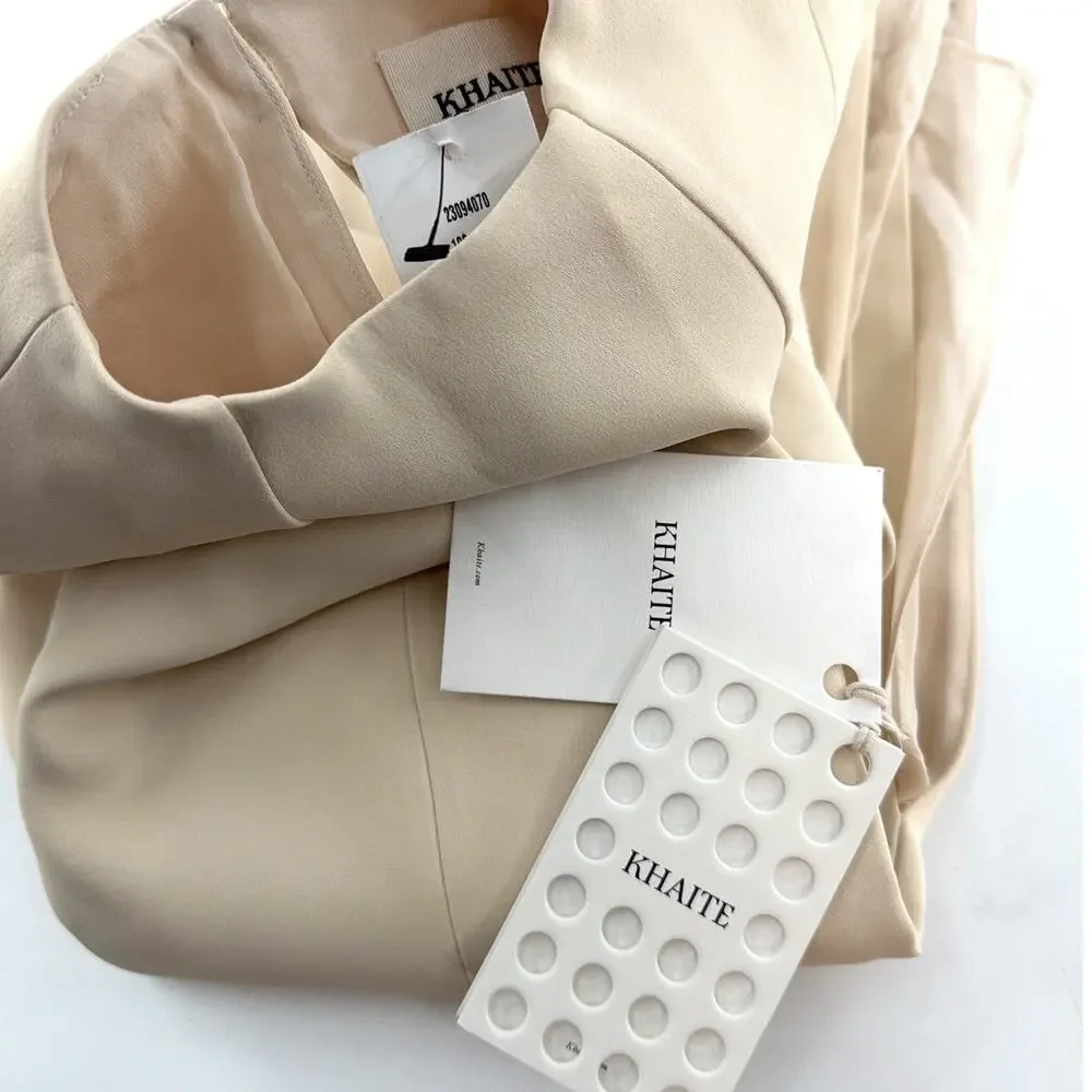 Khaite Mahni Top Bone Size 2